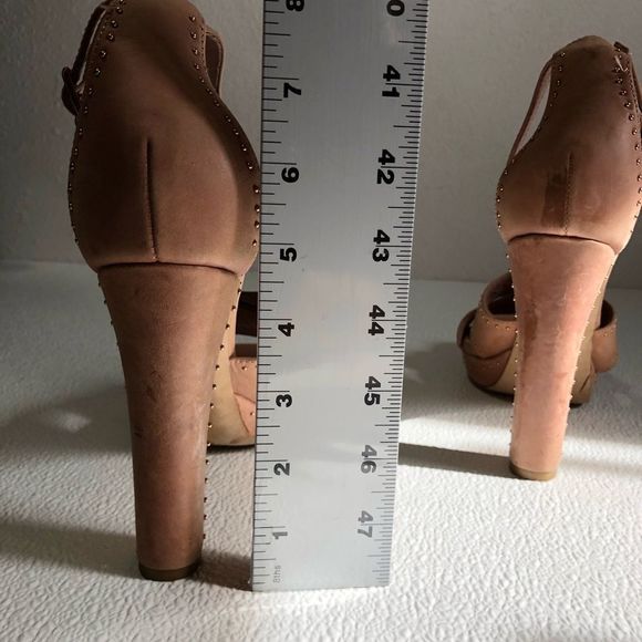 Joie tan platform heels - Picture 7 of 8